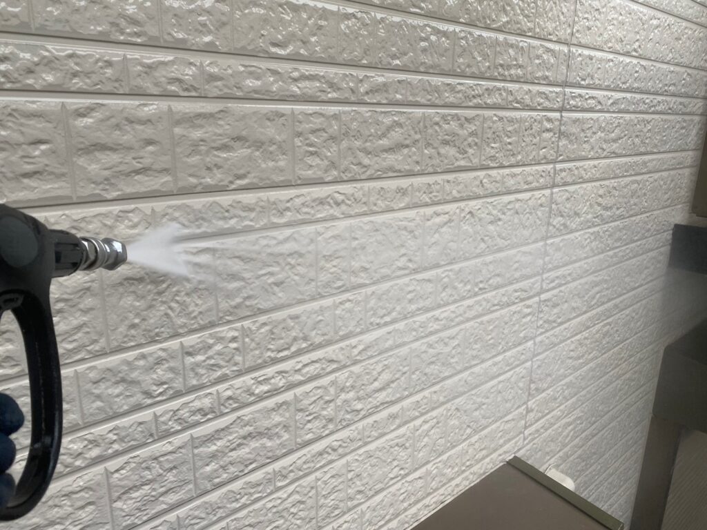 外壁塗装前洗浄