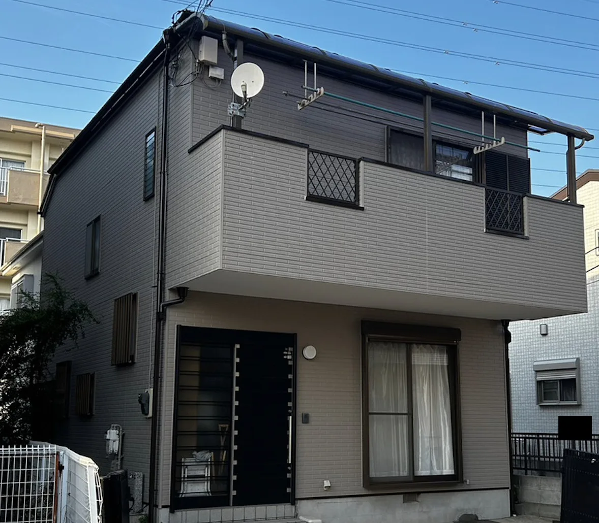 千葉市外壁塗装施工事例/リライアブルホーム